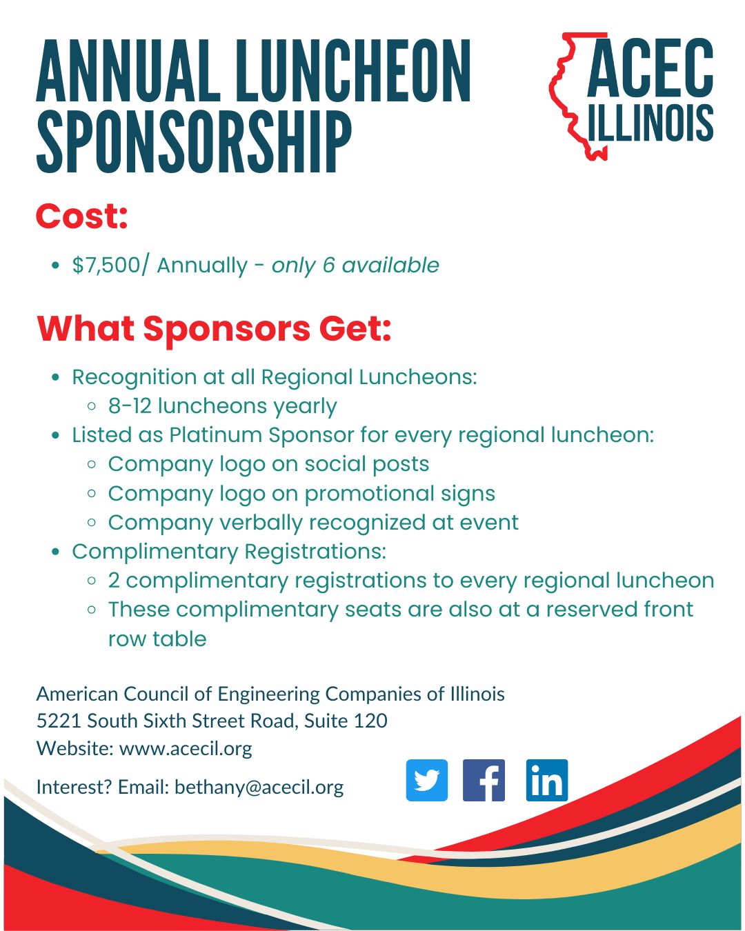 Annual Luncheon Sponsorship